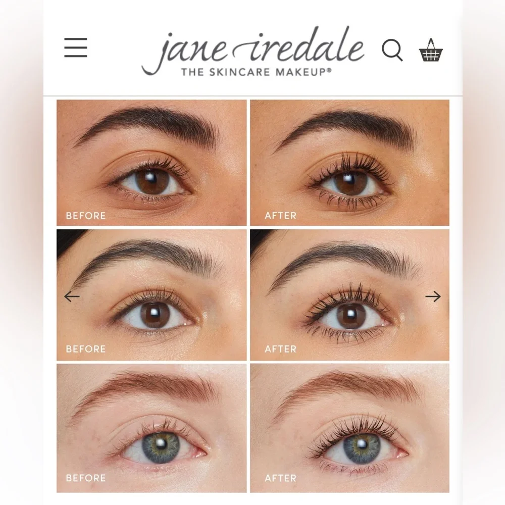 Jane Iredale Pure Brow brow gel Gel pour soucils shade is clear